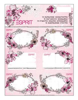 Esprit Buchettiketten