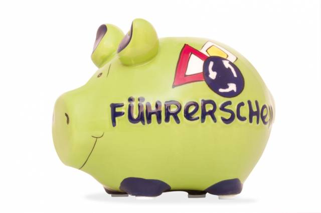 KCG Sparschwein Führerschein