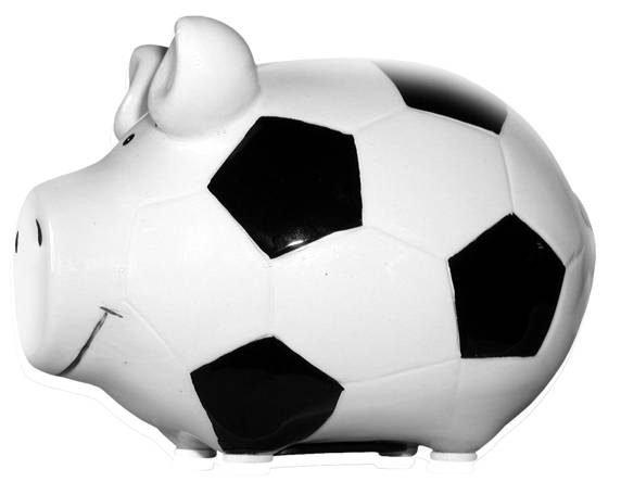 KCG Sparschwein Fußball