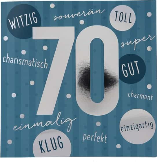 40. Geburtstagskarte Für Sie – Elegant Mit Silberfolie, Inkl. Umschlag & Schöner Gruß Im Inneren