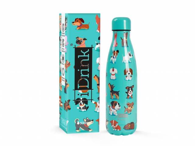 iDrink Edelstahlflasche Dog / Hunde