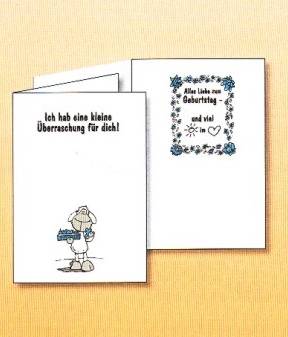 Nici Geburtstagskarte Überraschung Nici Geburtstagskarte Überraschung