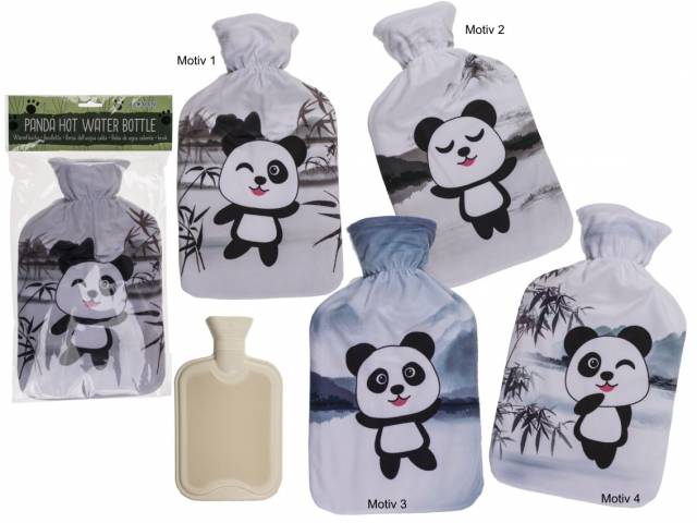 Wärmflasche Panda Bär