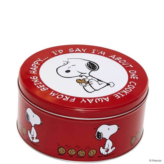 Snoopy Keksdose Rund