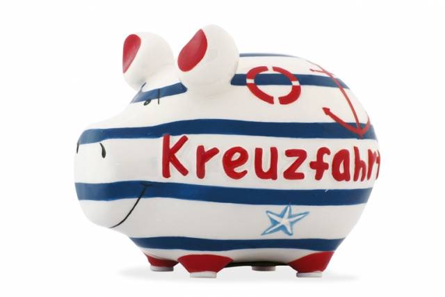 KCG Sparschwein Kreuzfahrt