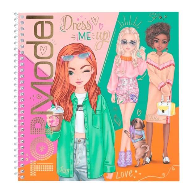 TopModel Malbuch Dress me up