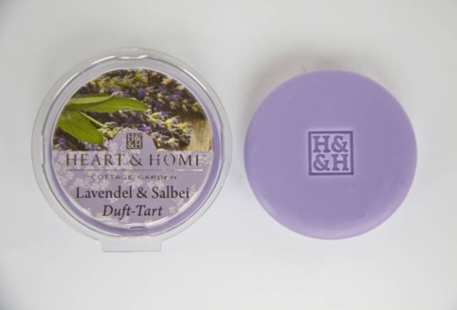 Heart and Home Duft Tart Lavendel und Salbei