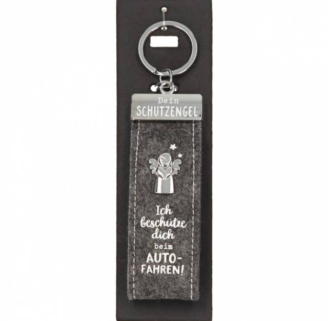 Schlüsselanhänger Schutzengel Autofahren
