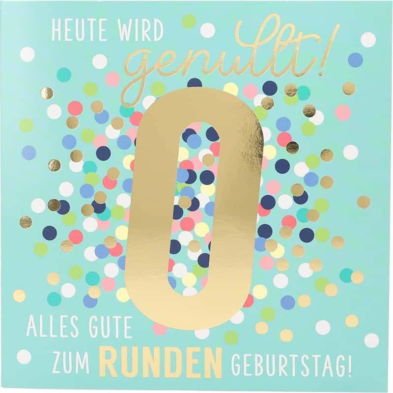 Vorschau: Geburtstagskarte * Heute wird genullt * Vorschau: Geburtstagskarte * Heute wird genullt *