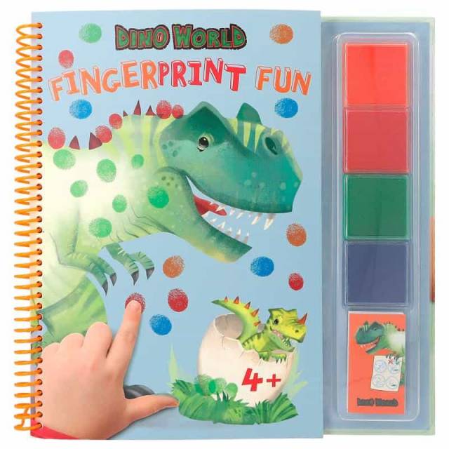 Dino World Fingerprint Fun