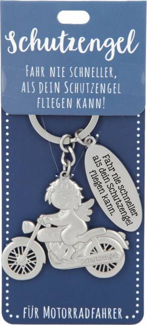 Schutzengel Motorrad fliegen kann