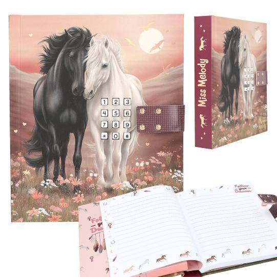 Miss Melody Tagebuch mit Code und Sound