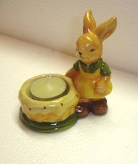 Teelichthalter Osterhase
