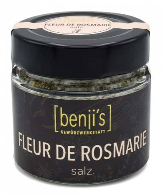 Benjis Fleur de Rosmarie salz.