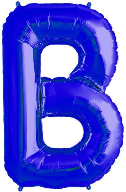 Folien Ballon Buchstabe B