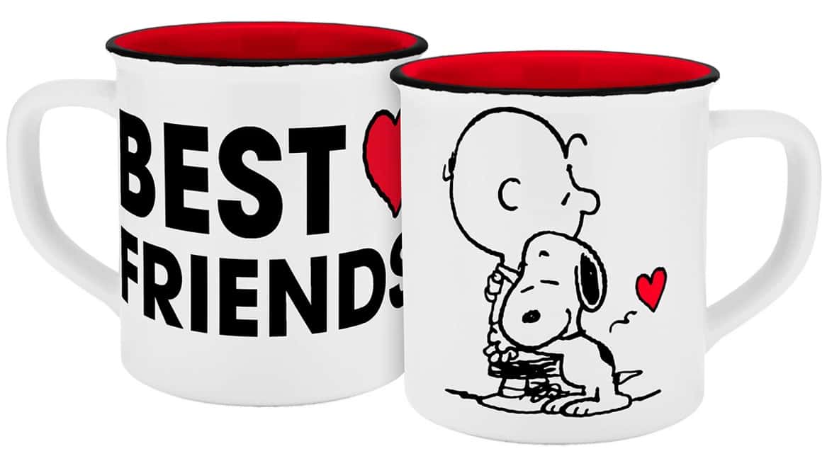 Snoopy Tasse Beste Freunde