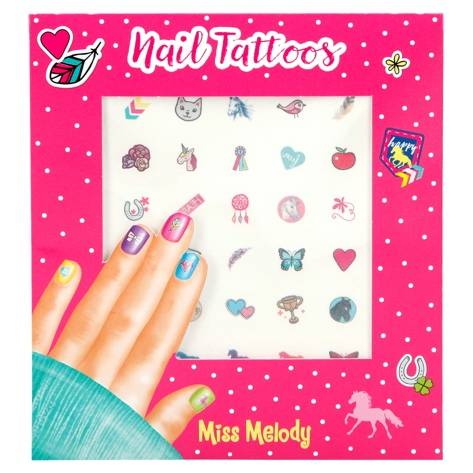 Miss Melody Nail Tattoos