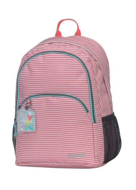 Esprit Rucksack Coral Stripes