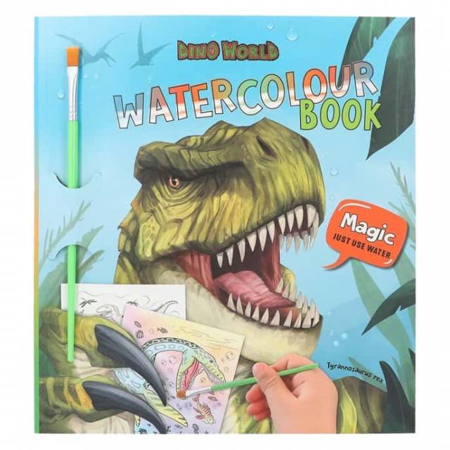 Dino World Malbuch Watercolour