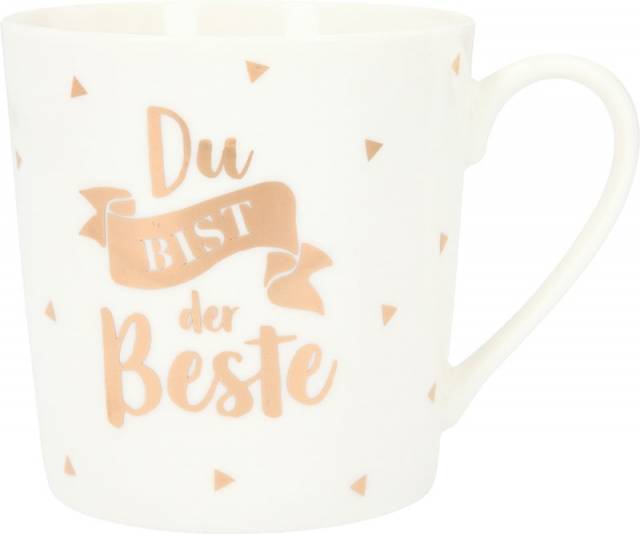 Depesche Porzellan Becher Du bist der Beste