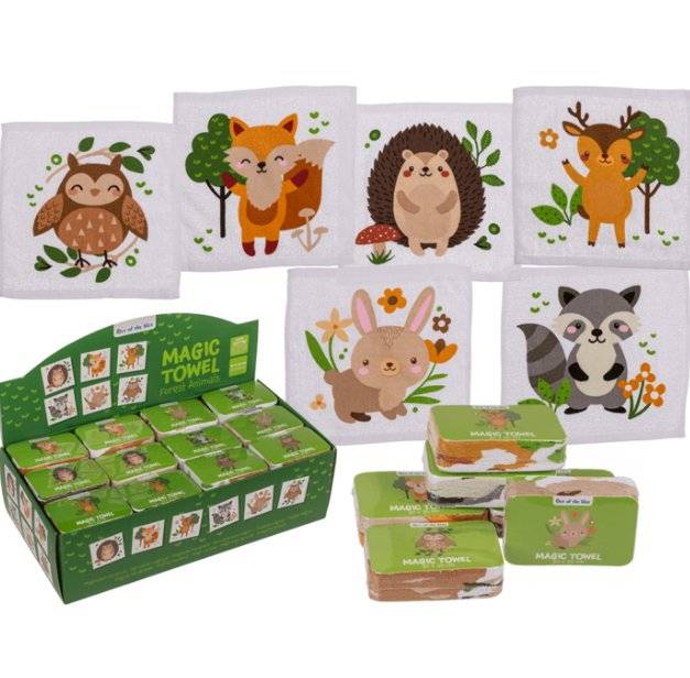 Magisches Handtuch Wildtiere Magisches Handtuch Wildtiere
