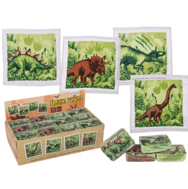 Magisches Handtuch Dinosaurier