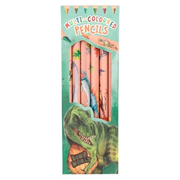 Dino World Multicolor Buntstifte