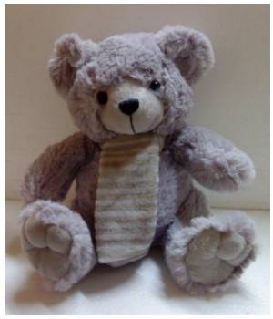 Plüschteddy mit Schal Plüschteddy mit Schal