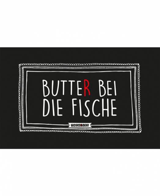 Tacheles Frühstücksbrettchen Butter