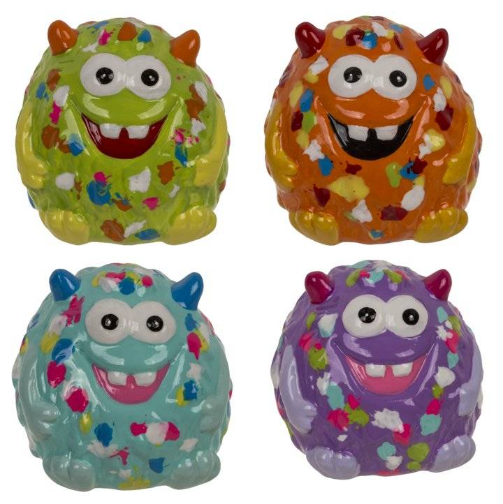 Spardose Monster verschiedene Farben