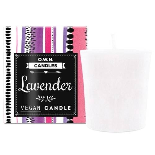 OWN Candles Votivkerze Lavendel