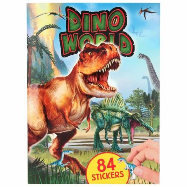 Dino World Sticker Buch