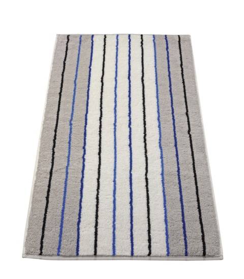 s.Oliver Handtuch gestreift Weiß / Blau