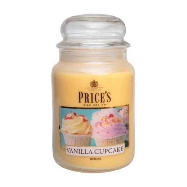 Prices Candle Duftkerze Vanilla Cupcake
