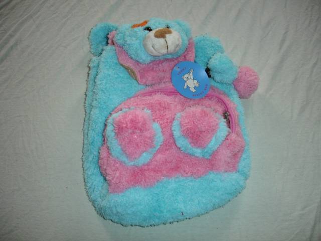 Kinderrucksack Teddy Blau
