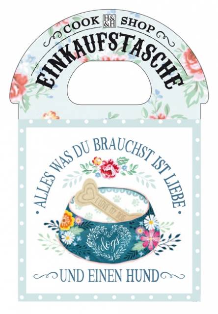 Cook Shop Einkaufstasche Hund