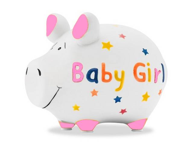 KCG Sparschwein Baby Girl