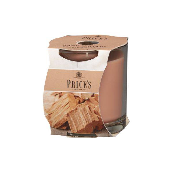 Prices Candle Duftkerze Sandalwood