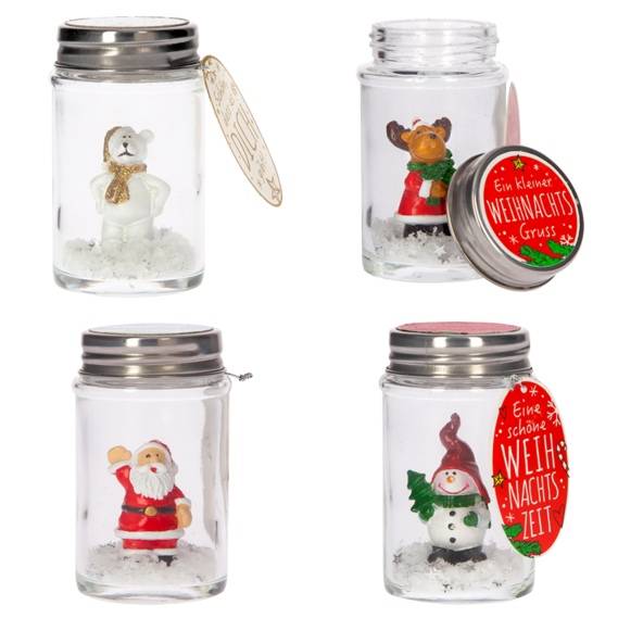 Depesche Weihnachtsfiguren im Glas
