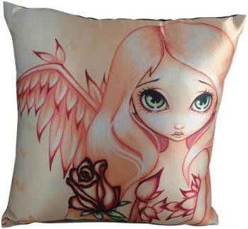 Deko Kissen Pale Rose