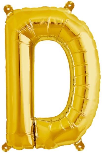 Folien Ballon Buchstabe D