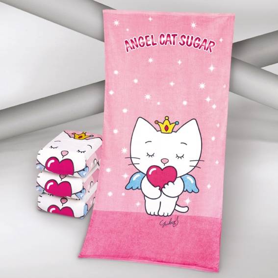 Angel Cat Sugar Strandtuch
