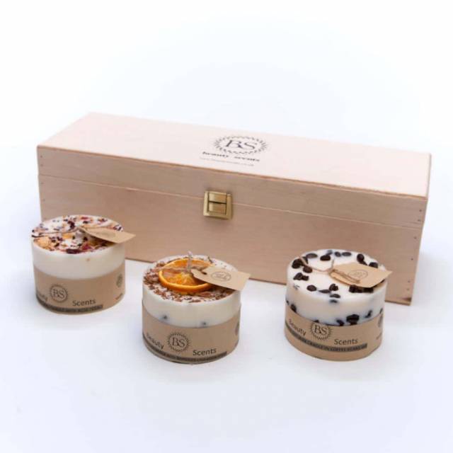 Beauty Scents Duftkerzen Geschenkset