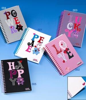 Love and Peace Notizbuch