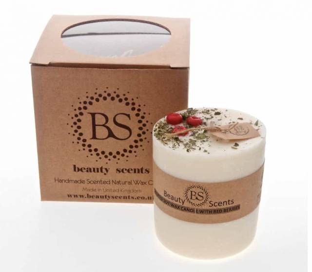 Beauty Scents Duftkerze Himbeere