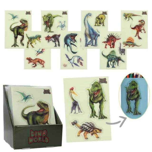 Dino World Glibbies Set