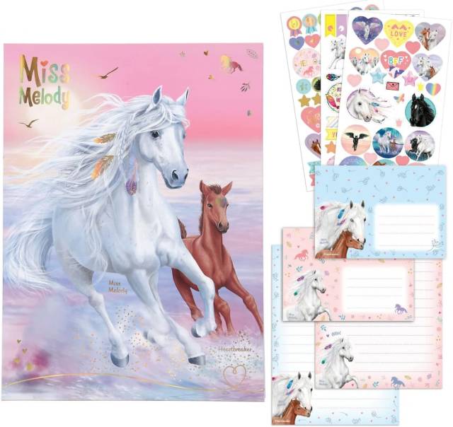 Miss Melody Briefpapier Black Ange & Heartbreaker