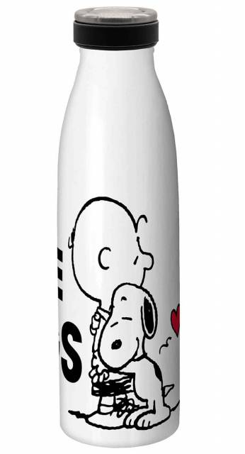 Snoopy Isolierflasche Free Hugs