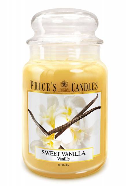 Prices Candles Duftkerze Sweet Vanilla