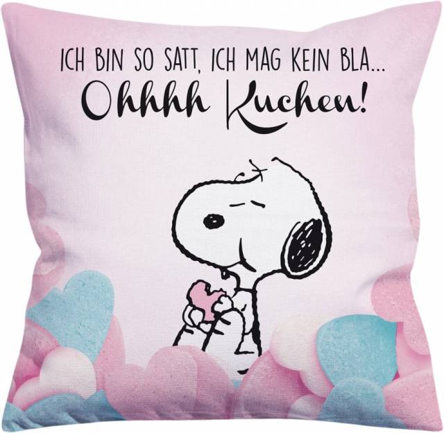 Snoopy Kissen Ohhhh Kuchen